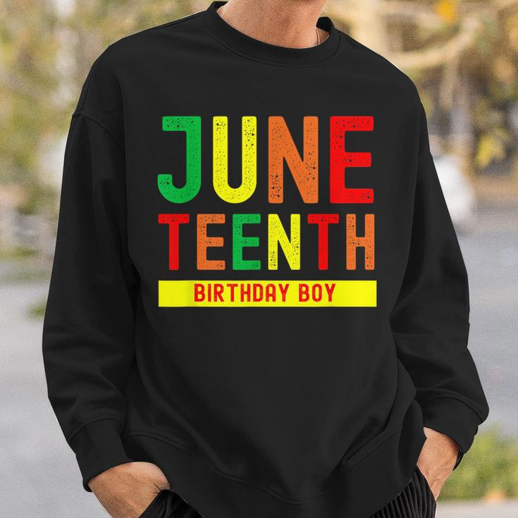 Junenth Birthday Boy | Born On June 19Th Sweatshirt Gifts for Him