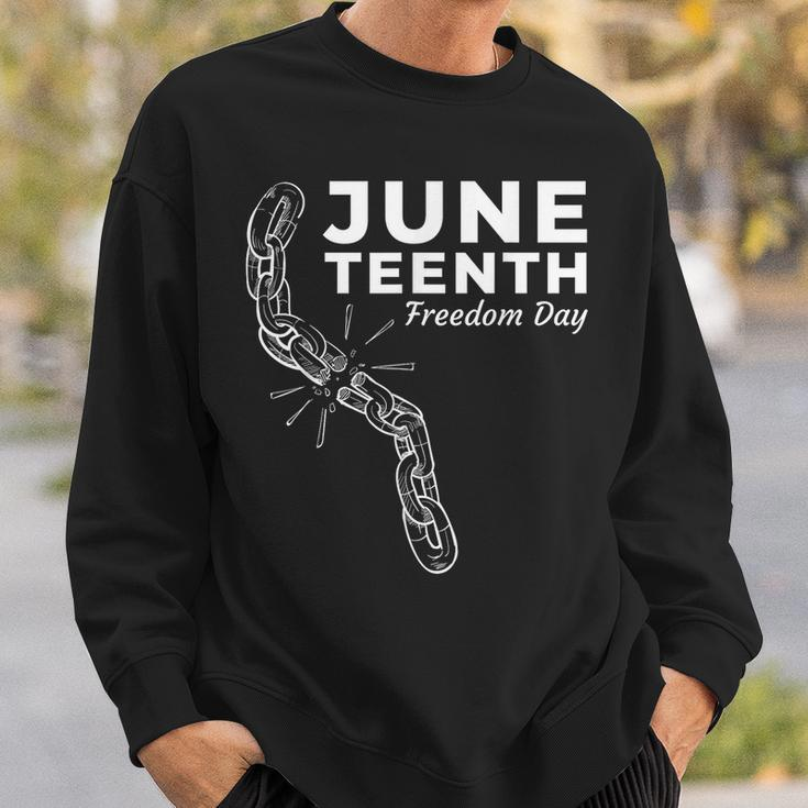 Junenth Celebrate Black Freedom 6-19-1865Sweatshirt Gifts for Him