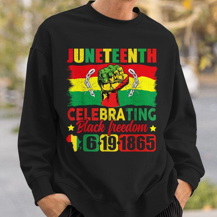 Junenth Celebrating Freedom 06-19-1865 Junenth Sweatshirt Gifts for Him