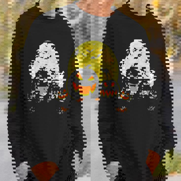 Kangaroo On Scary Pumpkin Halloween Full Moon Boo Ghost Sweatshirt Gifts for Him Kangaroo On Scary Pumpkin Halloween Full Moon Boo Ghost Sweatshirt Gifts for Him