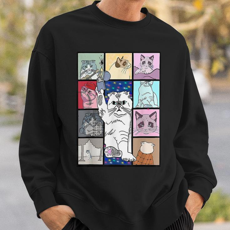 Karma Is A Cat Sweatshirt Gifts for Him