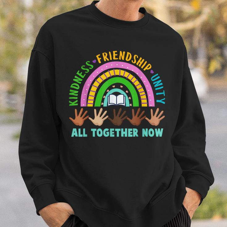 Kindness Friendship Unity All Together Now Summer Reading Sweatshirt Gifts for Him