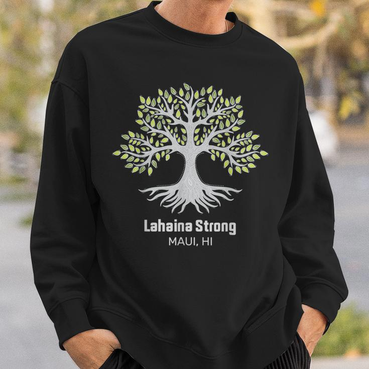 Lahaina Strong Maui Hawaii Old Banyan Tree Sweatshirt Gifts for Him