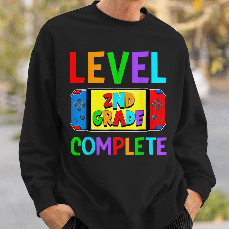 Level Complete 2Nd Grade Video Game Boys Last Day Of School Sweatshirt Gifts for Him