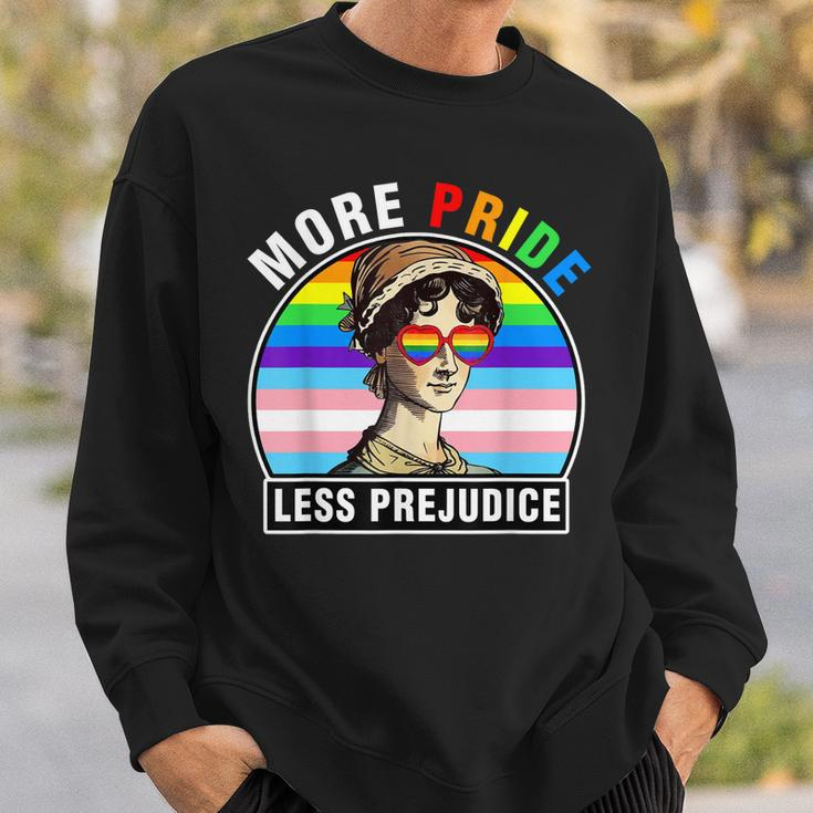 Lgbt Ally Gay Pride Clothers More Pride Less Prejudice Sweatshirt Gifts for Him