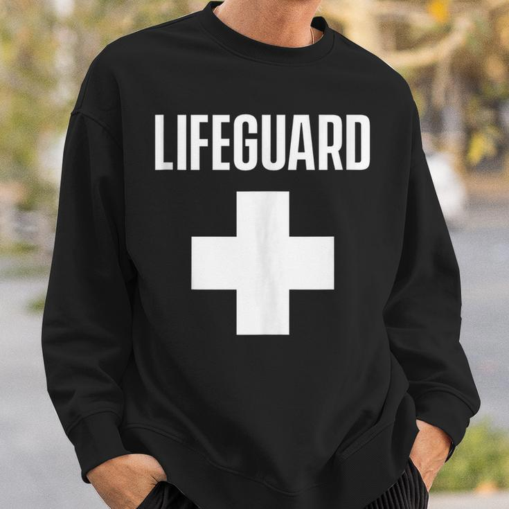 Lifeguard Sayings Life Guard Job Sweatshirt Gifts for Him
