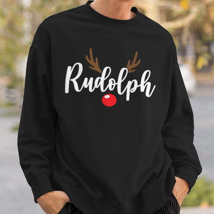 Most Likely To Try Ride Rudolph Couples Christmas Sweatshirt Gifts for Him