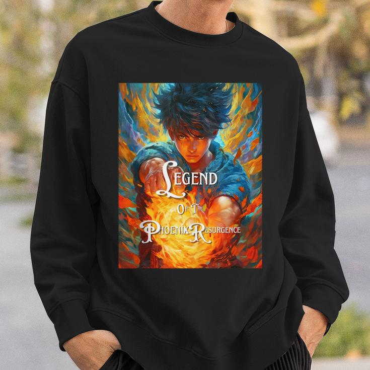 Litrpg Adventure Legend Of The Phoenix Resurgence Sweatshirt Gifts for Him