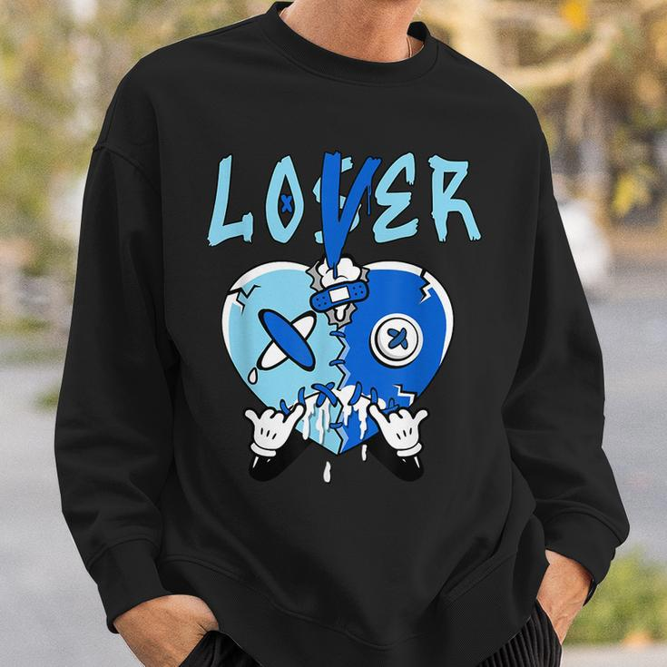 Loser Lover Heart Dripping Dunk Low Argon Matching Sweatshirt Gifts for Him