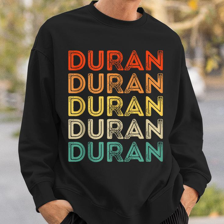 Love Heart Duran Vintage Style Black Duran Sweatshirt Gifts for Him