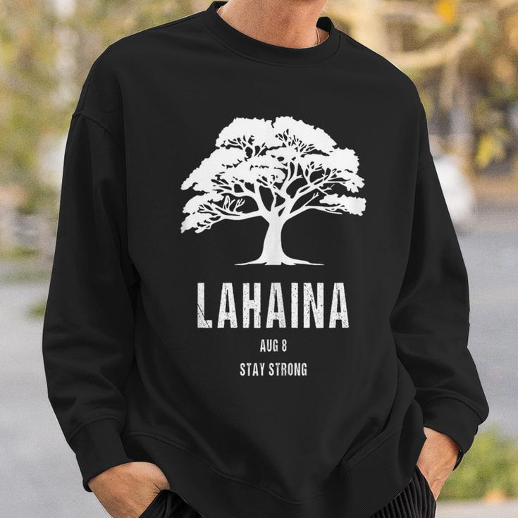 Maui Hawaii Strong Maui Wildfire Lahaina Survivor Sweatshirt Gifts for Him