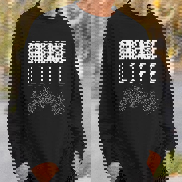 Mechanic Grease Life Gears For Car Mechanic Dad Sweatshirt Gifts for Him