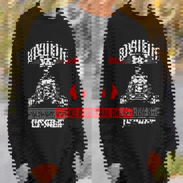 Mens Gym Bodybuilding Fitness Training Weightlifting Dad Sweatshirt Gifts for Him