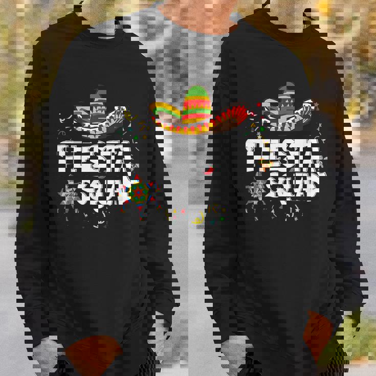 Mexican Fiesta Squad Down To Fiesta Sweatshirt Gifts for Him