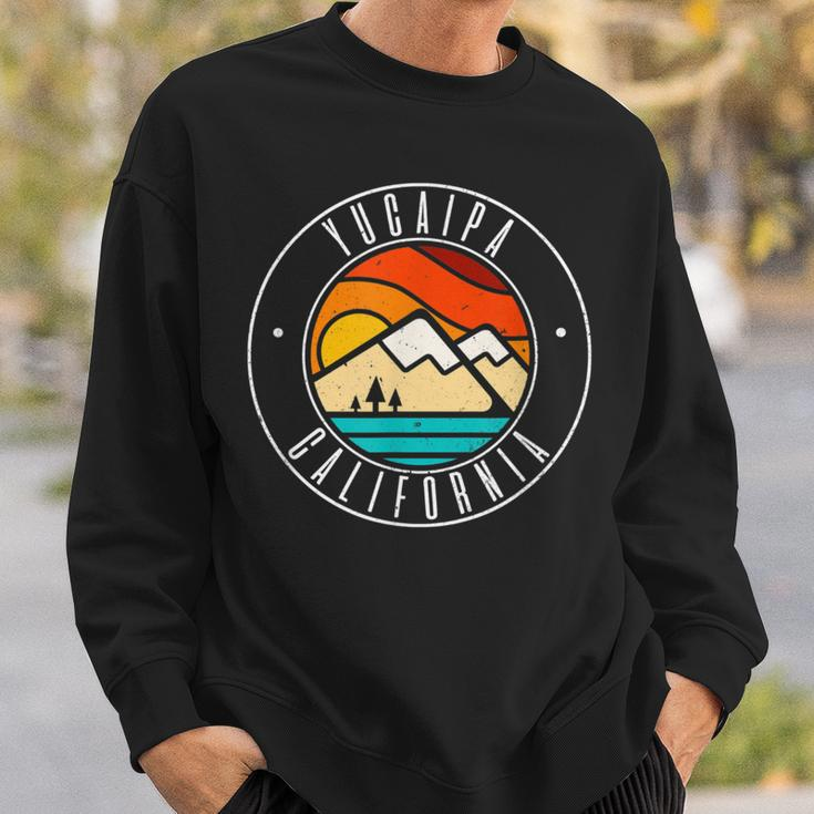 Minimalist Outdoors Yucaipa California Ca Sweatshirt Gifts for Him