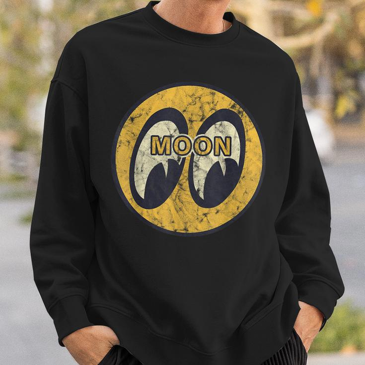 Moon Eyes Icon Graphic Sweatshirt Gifts for Him