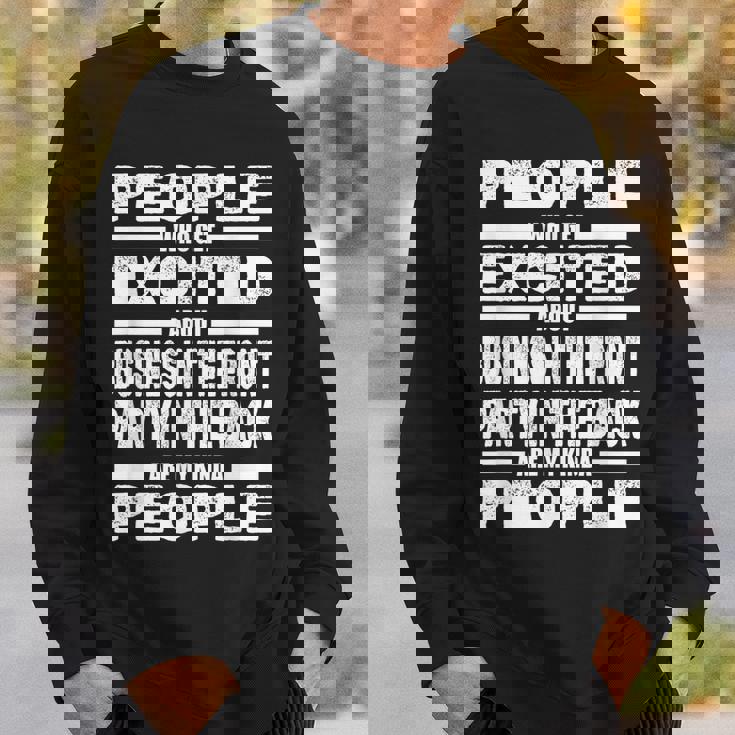 Mullet Pride Front Party Business - Funny Redneck Mullet Sweatshirt Gifts for Him