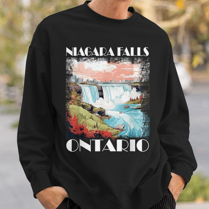 Niagara Falls Ontario Niagara Falls Sweatshirt Gifts for Him