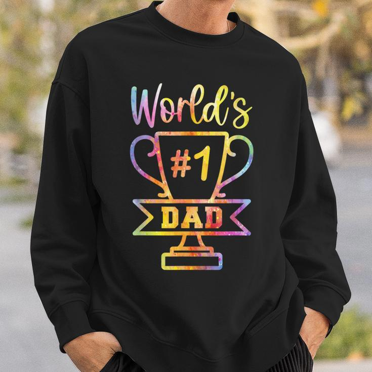 Number 1 Dad Fathers Day Funny Gifts For Dad Sweatshirt Gifts for Him