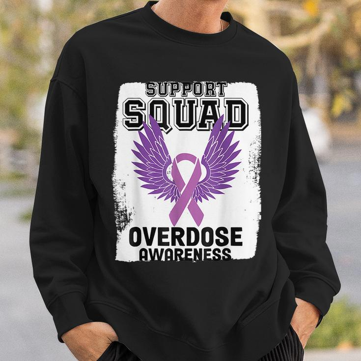Overdose Awareness August We Wear Purple Overdose Awareness Sweatshirt Gifts for Him