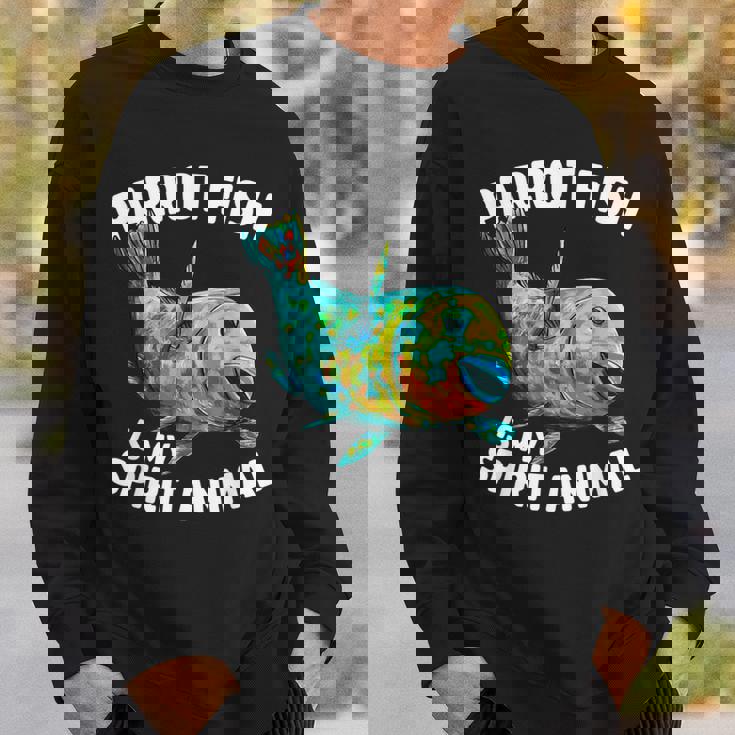 Parrotfish For Global Warming Activist Biologist Sweatshirt Gifts for Him