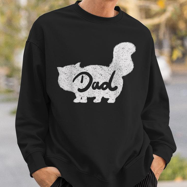Persian Cat Dad VintageSweatshirt Gifts for Him