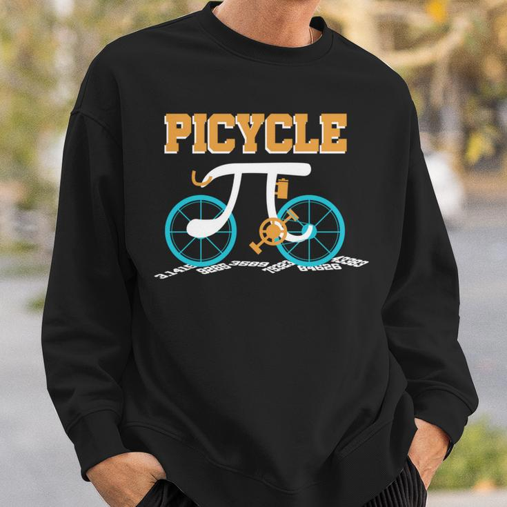 Picycle Bike Nerd Birthday Pi Day Sweatshirt Gifts for Him