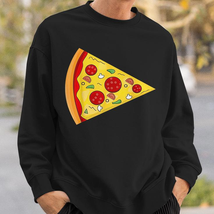 Pizza Pie & Slice Dad And Son Matching Pizza Fathers Day Sweatshirt Gifts for Him