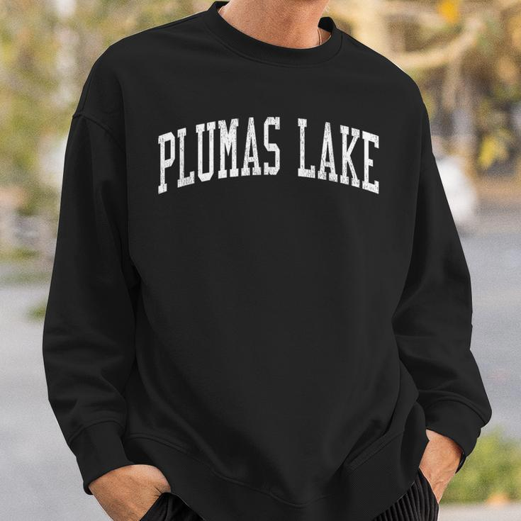 Plumas Lake Ca Vintage Athletic Sports Js02 Sweatshirt Gifts for Him