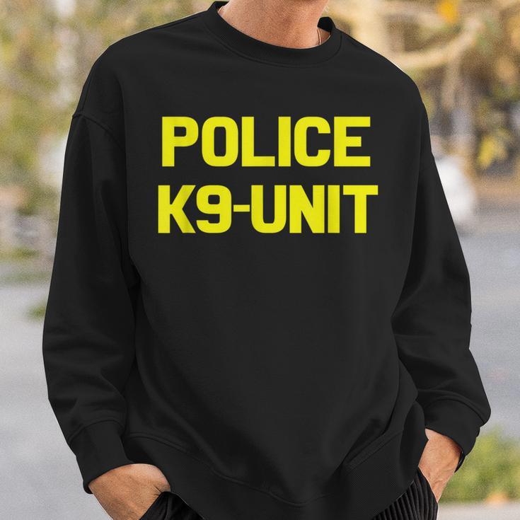 Police K-9 Unit Officer Dog Canine Deputy Police K-9 Handler Sweatshirt Gifts for Him