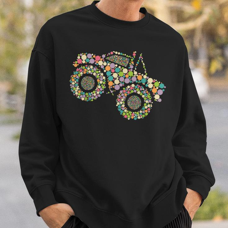 Polka Dot Monster Truck Dot Day Sweatshirt Gifts for Him