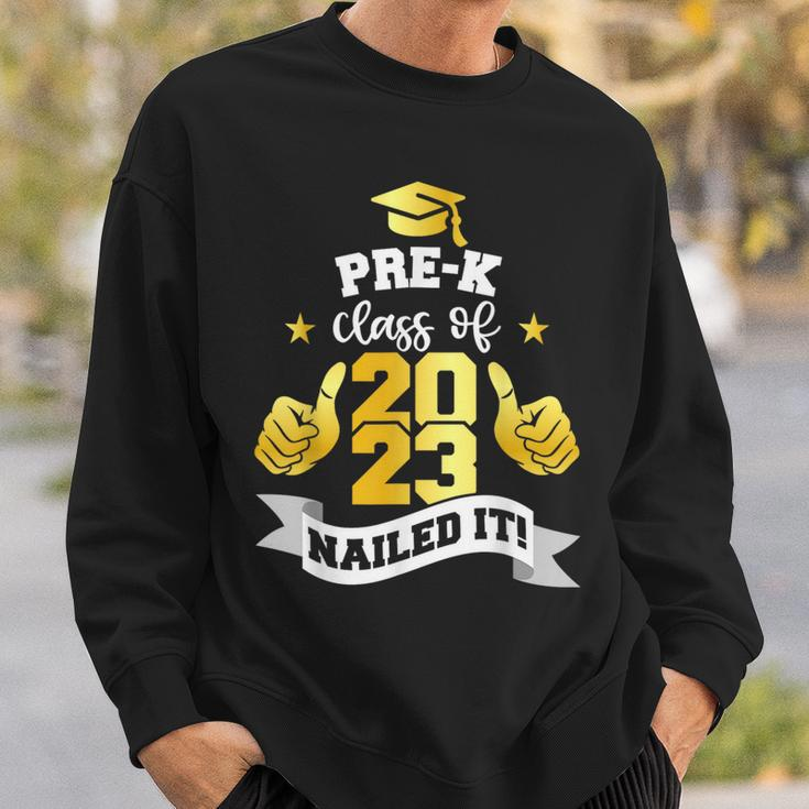 Pre-K Class Of 2023 Nailed It Toddler Kids Graduation Sweatshirt Gifts for Him