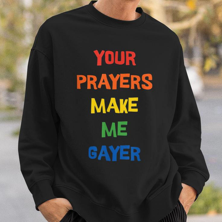 Pride Gay Lesbian Lgbtq Funny Religious Faith Sweatshirt Gifts for Him