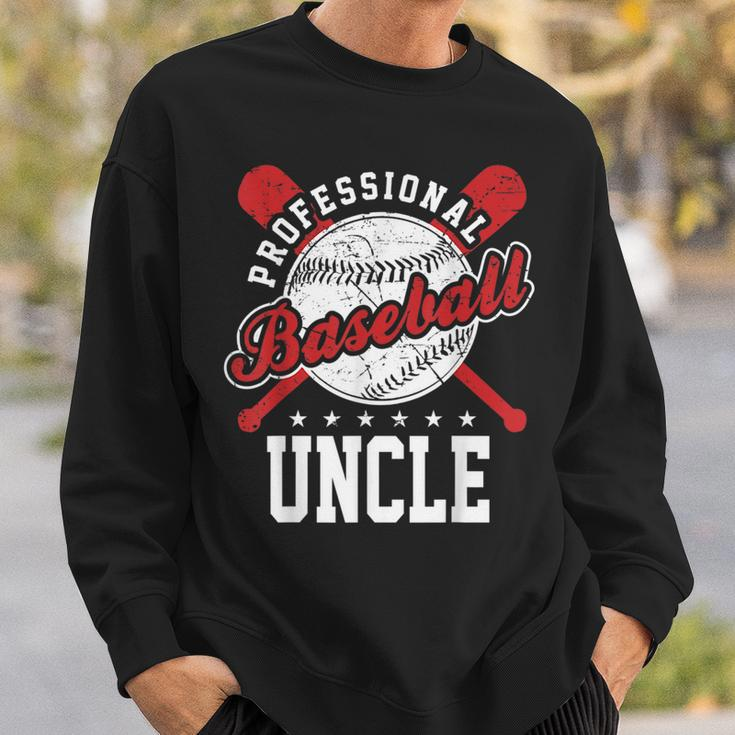 Professional Baseball Uncle Team Sport Sweatshirt Gifts for Him
