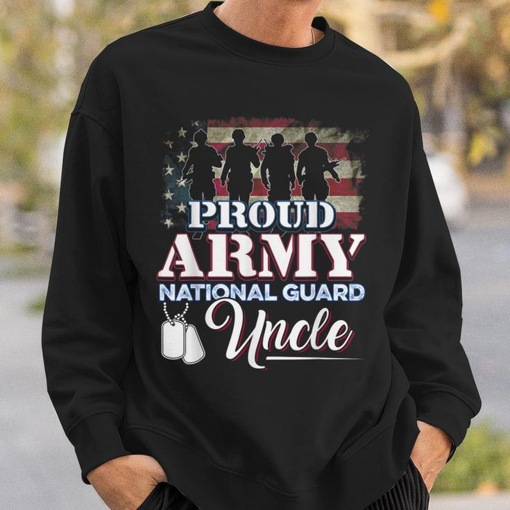 Proud Army National Guard Uncle Veteran Sweatshirt Gifts for Him