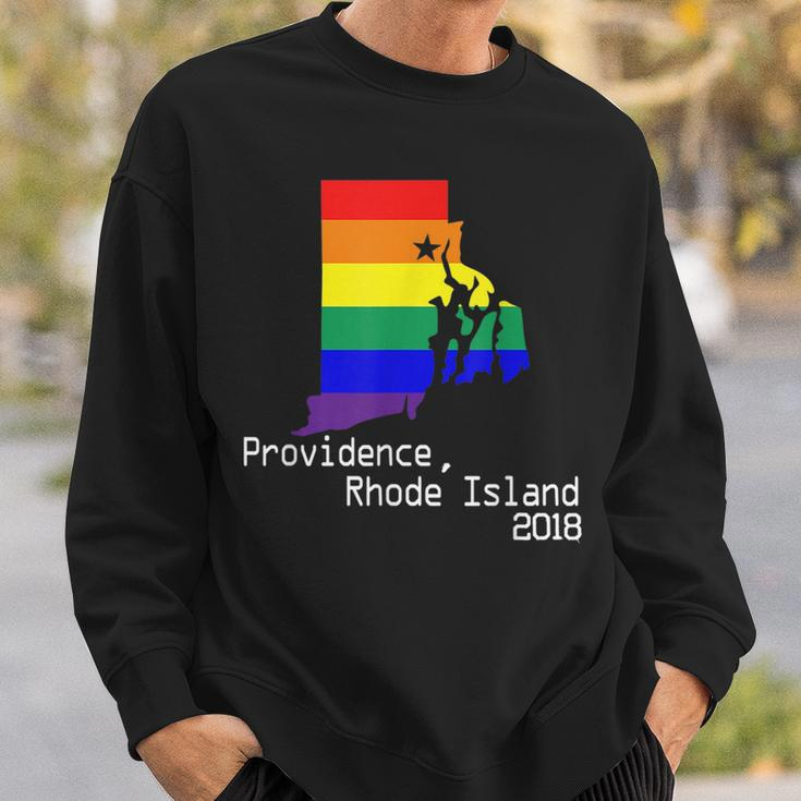 Providence Rhode Island 2018 Lgbt Pride Gay Pride Sweatshirt Gifts for Him