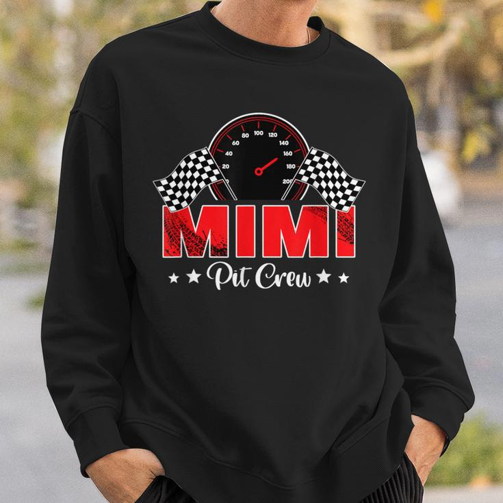 Race Car Racing Family Mimi Pit Crew Birthday Party Sweatshirt Gifts for Him