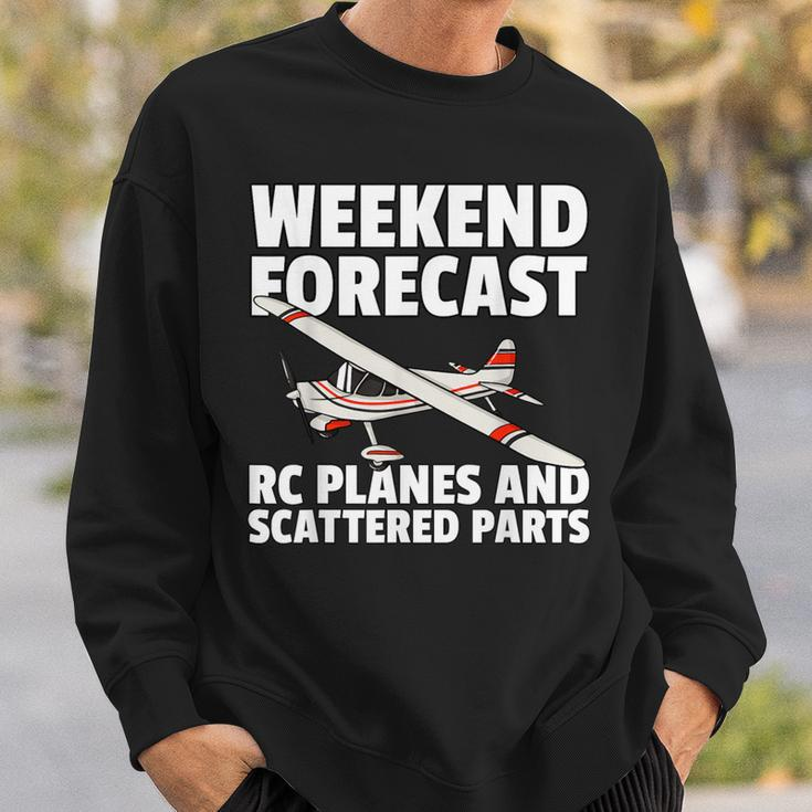 Rc Plane For Rc Pilot Model Airplane Lover Sweatshirt Gifts for Him