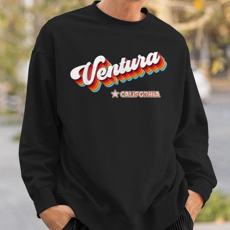 Retro 80S Ventura California Ca Sweatshirt Gifts for Him