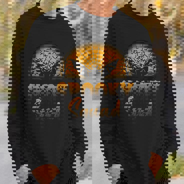 Retro Halloween Costume Scary Spooky Horror Spooky Squad Halloween Costume Sweatshirt Gifts for Him