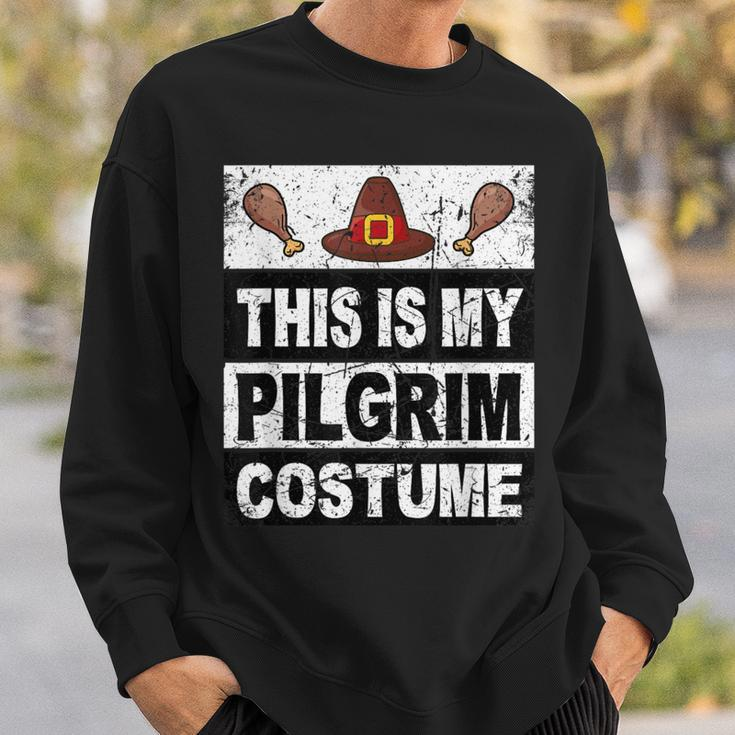 Retro Thanksgiving Pilgrim Costume Turkey Day Boys Sweatshirt Gifts for Him