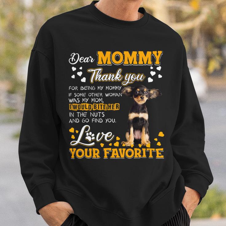 Russkiy Toy Dear Mommy Thank You For Being My Mommy Sweatshirt Gifts for Him