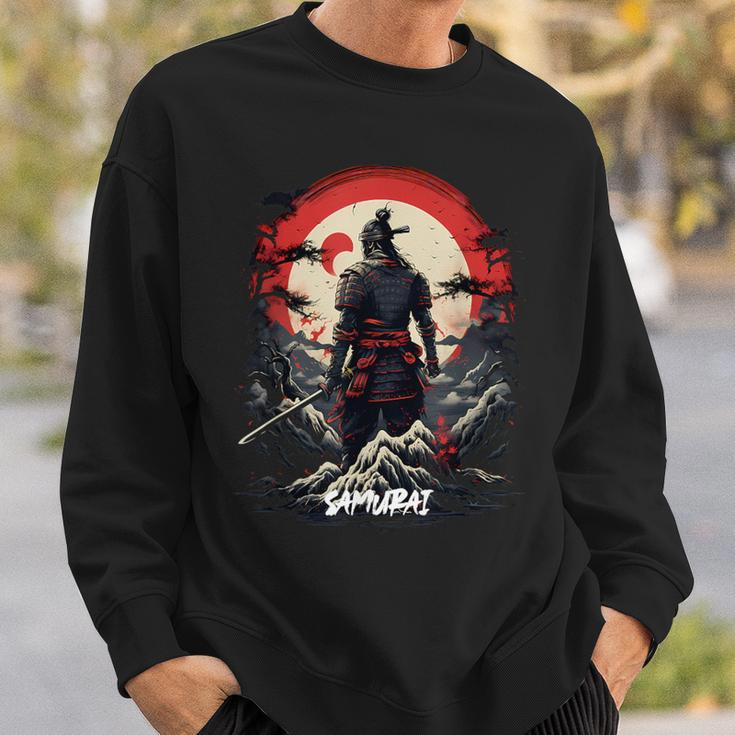 Samurai Warrior Vintage Japanese Asian Culture Katana Sword Sweatshirt Gifts for Him