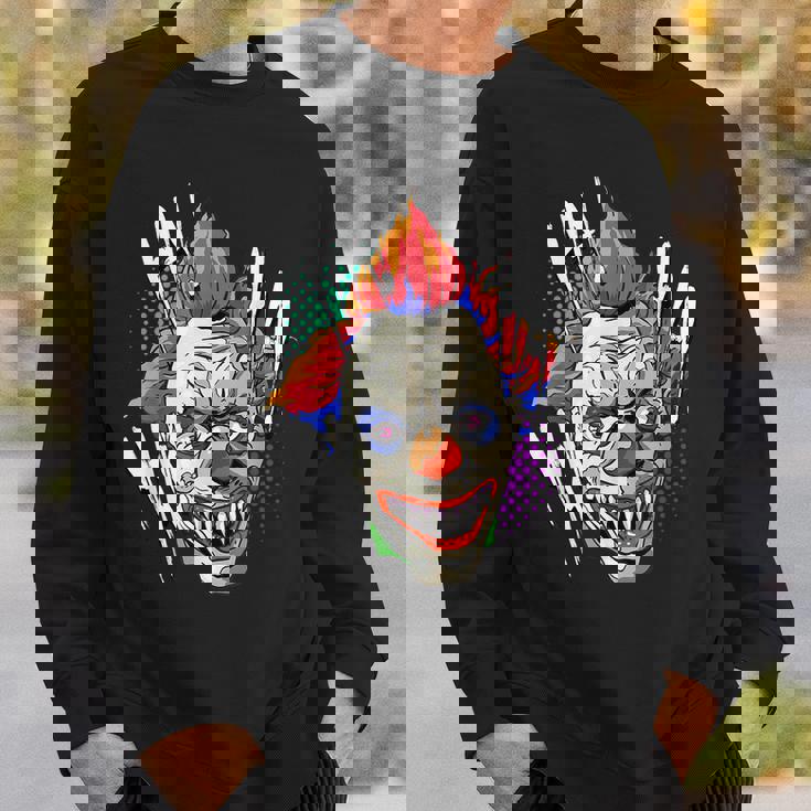 Scary Creepy Clown Laugh Horror Halloween Kids Men Costume Halloween Sweatshirt Gifts for Him
