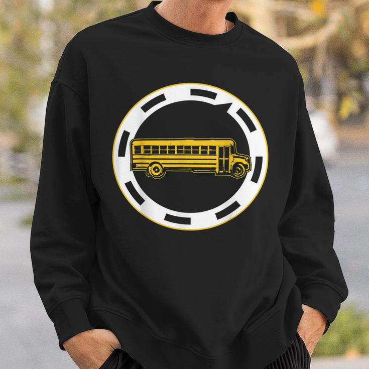 School Bus Driver Never Underestimate Grandpa Sweatshirt Gifts for Him