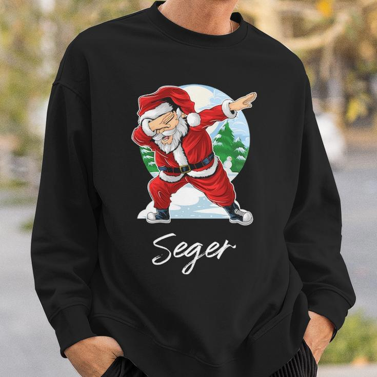 Seger Name Gift Santa Seger Sweatshirt Gifts for Him