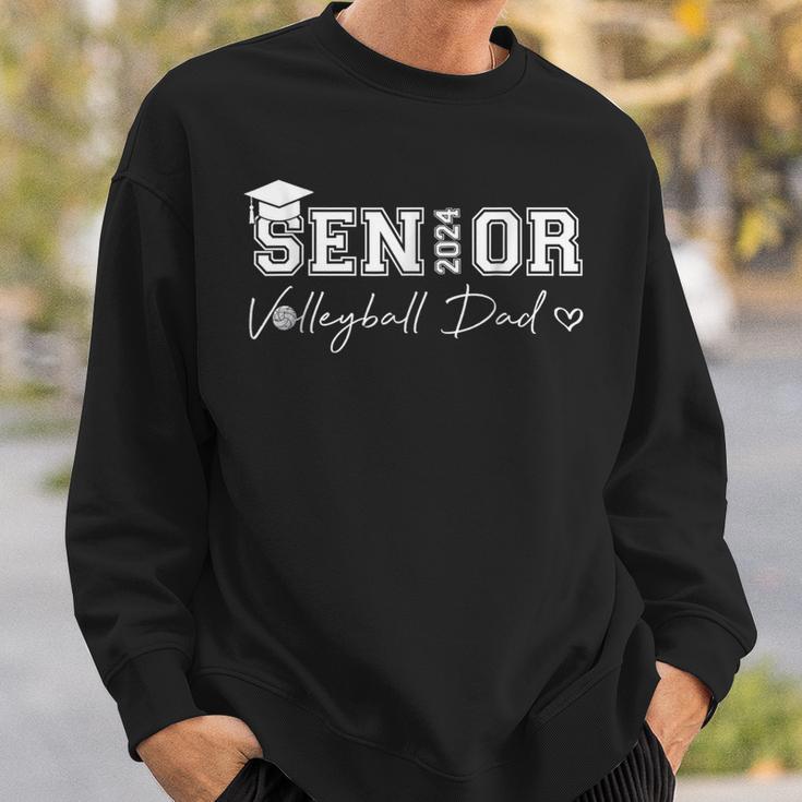 Senior 2024 Proud Volleyball Dad Of A Class Of 2024 Graduate Sweatshirt Gifts for Him