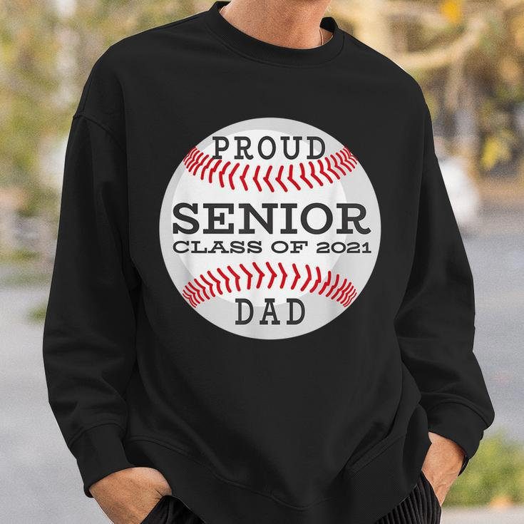 Senior Baseball Player Dad Class Of 2021 Gift For Mens Sweatshirt Gifts for Him