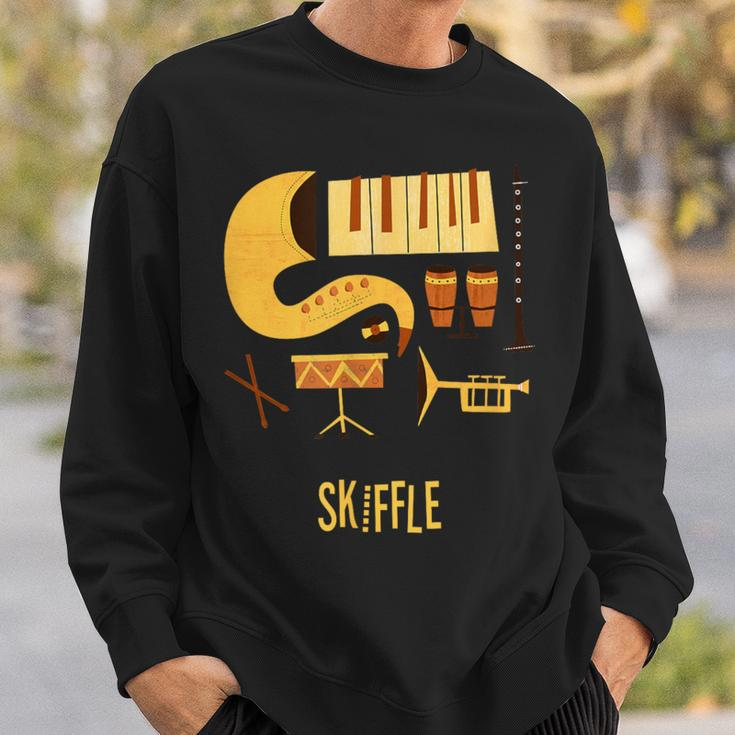 Skiffle Vintage Jazz Music Sweatshirt Gifts for Him