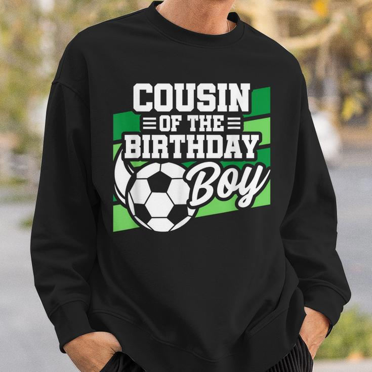 Soccer Birthday - Birthday Cousin - Boys Soccer Birthday Sweatshirt Gifts for Him